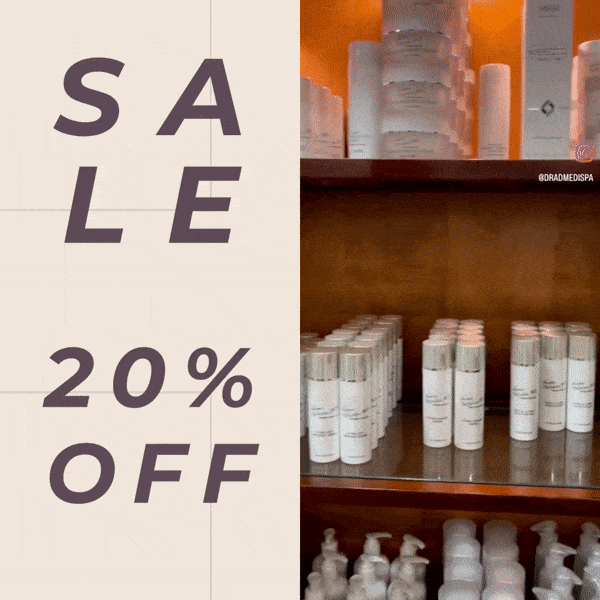 20% off DrD's skin-care products
